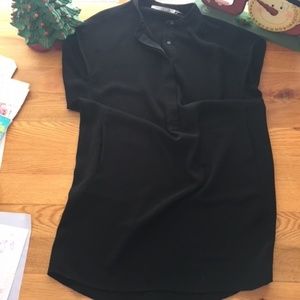 Marc New York Black Shirt Dress With Pockets